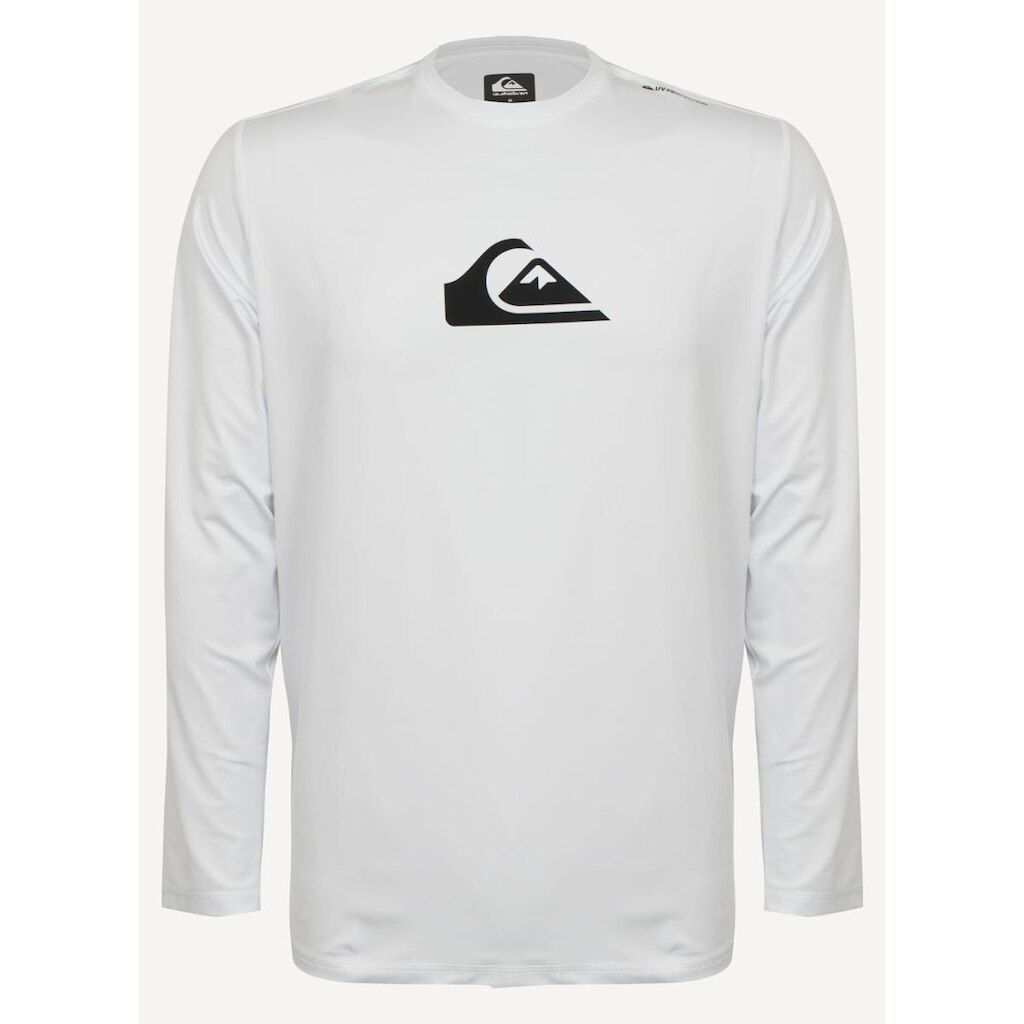 Camiseta Quiksilver Surf M/L Solid Streak Branco