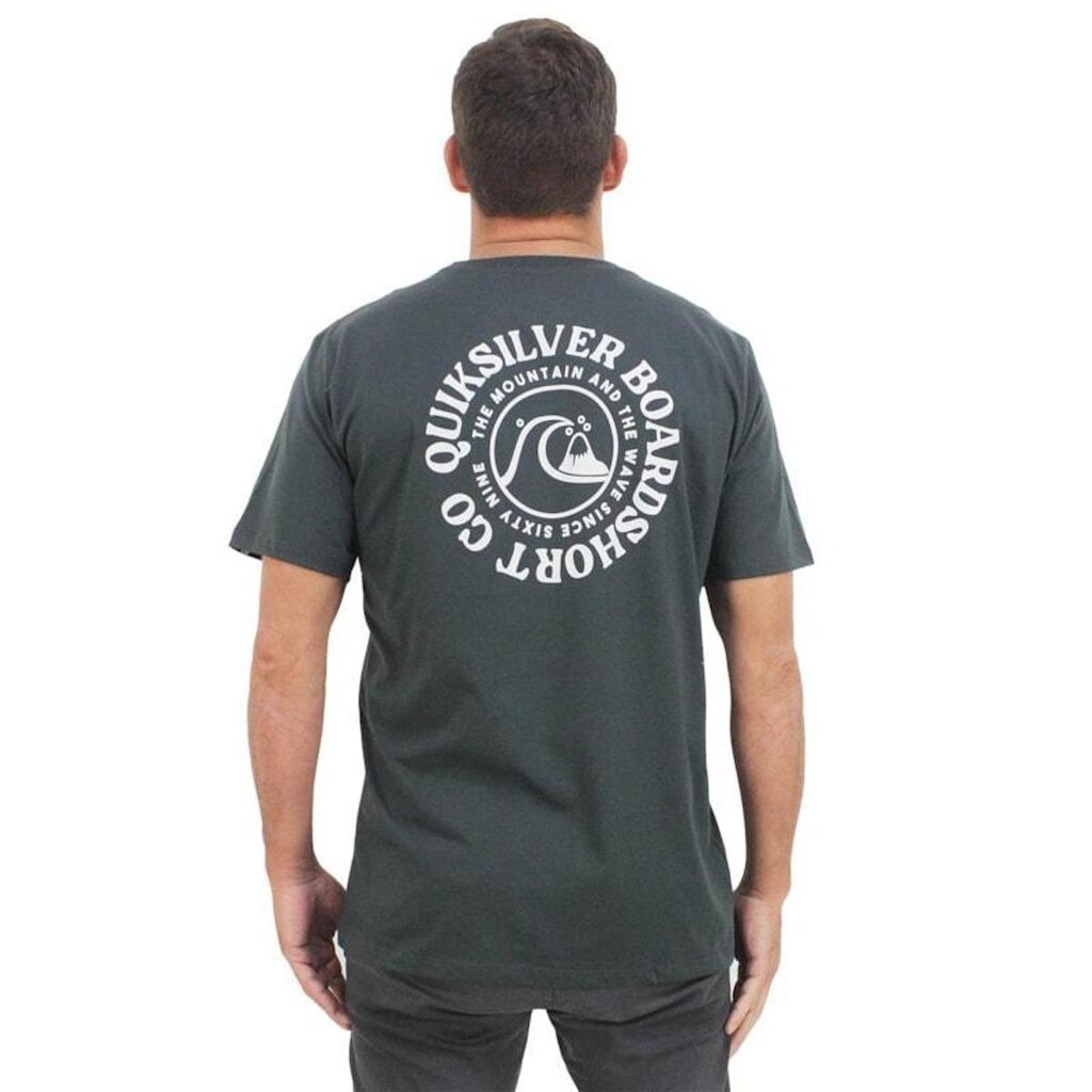 Camiseta Quiksilver Too Fine Dark Gray