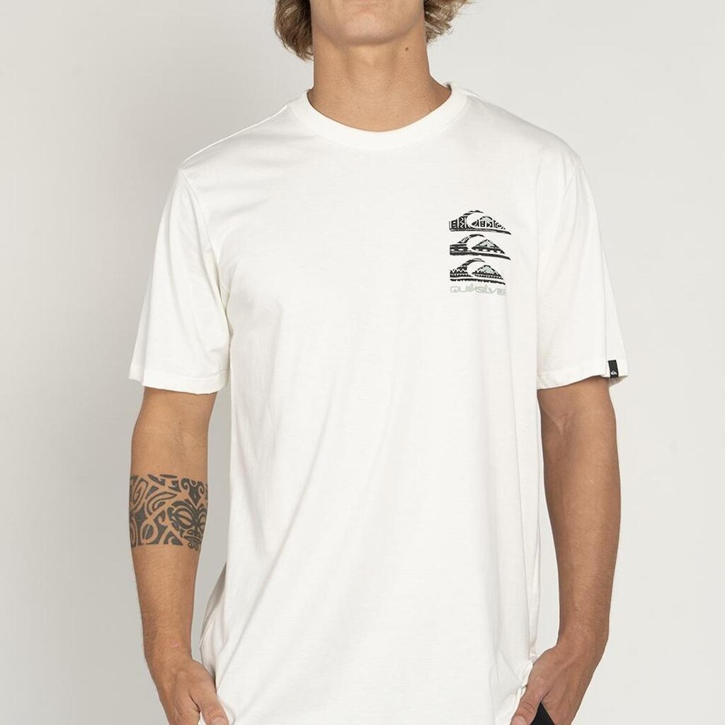 Camiseta Quiksilver Vertical Logo Plus Size WT25