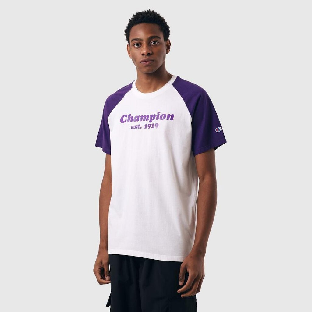 CAMISETA RAGLAN CHAMPION ATHLETIC EST 1919 INK