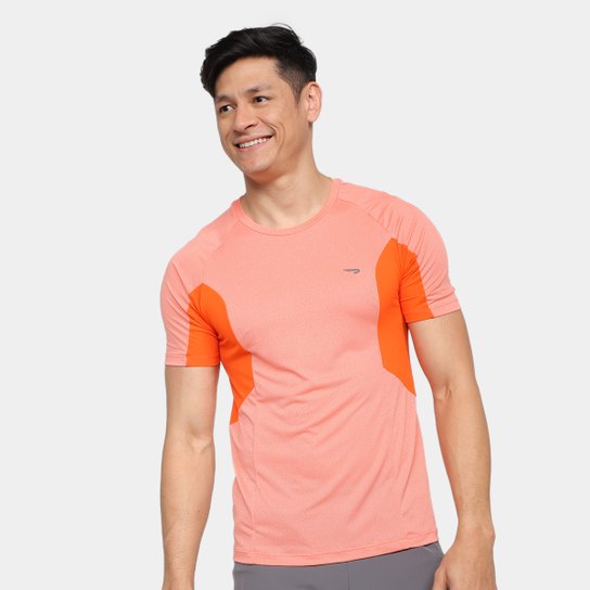 Camiseta Rainha Treino Tech II Masculina - Laranja Menor preço em Camiseta Rainha Treino Tech II Masculina - Laranja