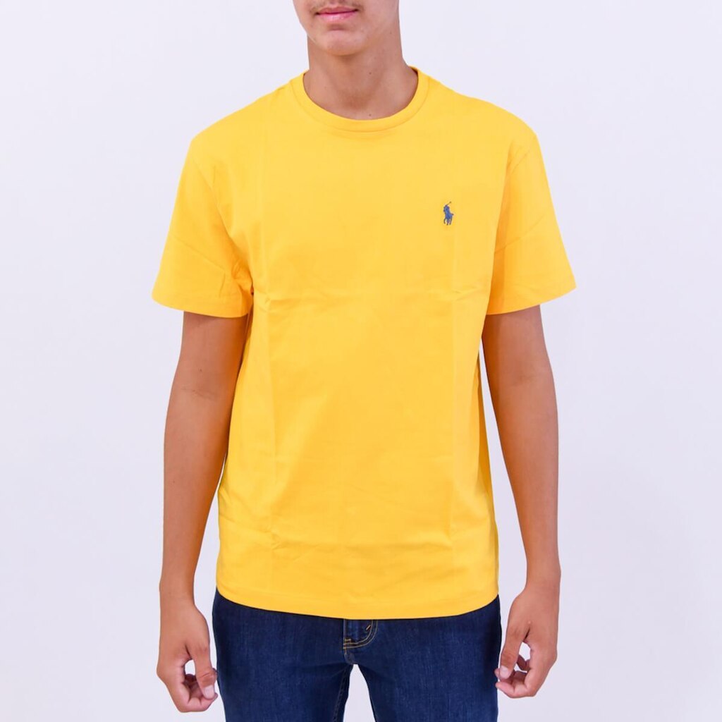 Camiseta Ralph Lauren Masculina Amarela