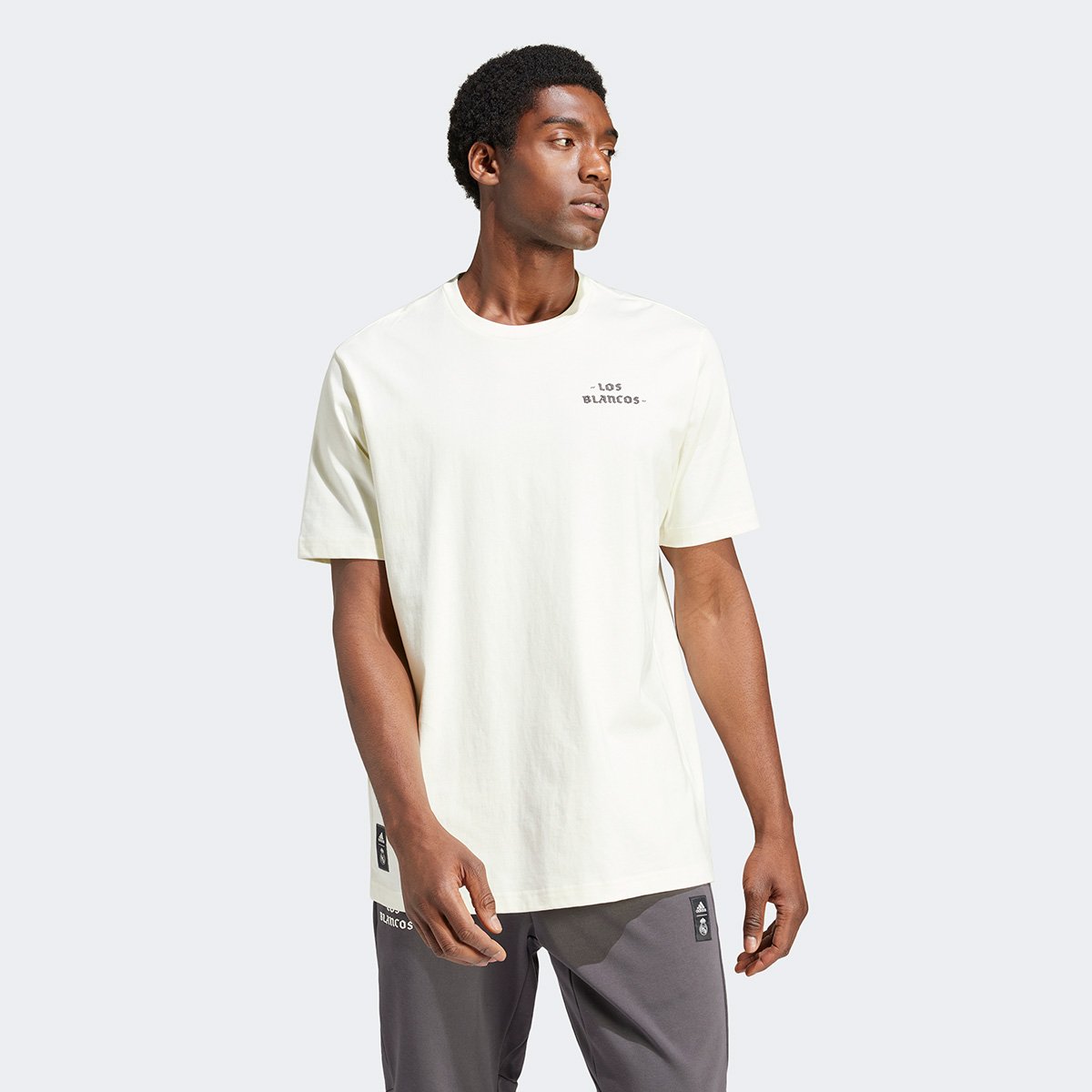 Camiseta Real Madrid Adidas Los Blancos Masculina Menor preço em Camiseta Real Madrid Adidas Los Blancos Masculina