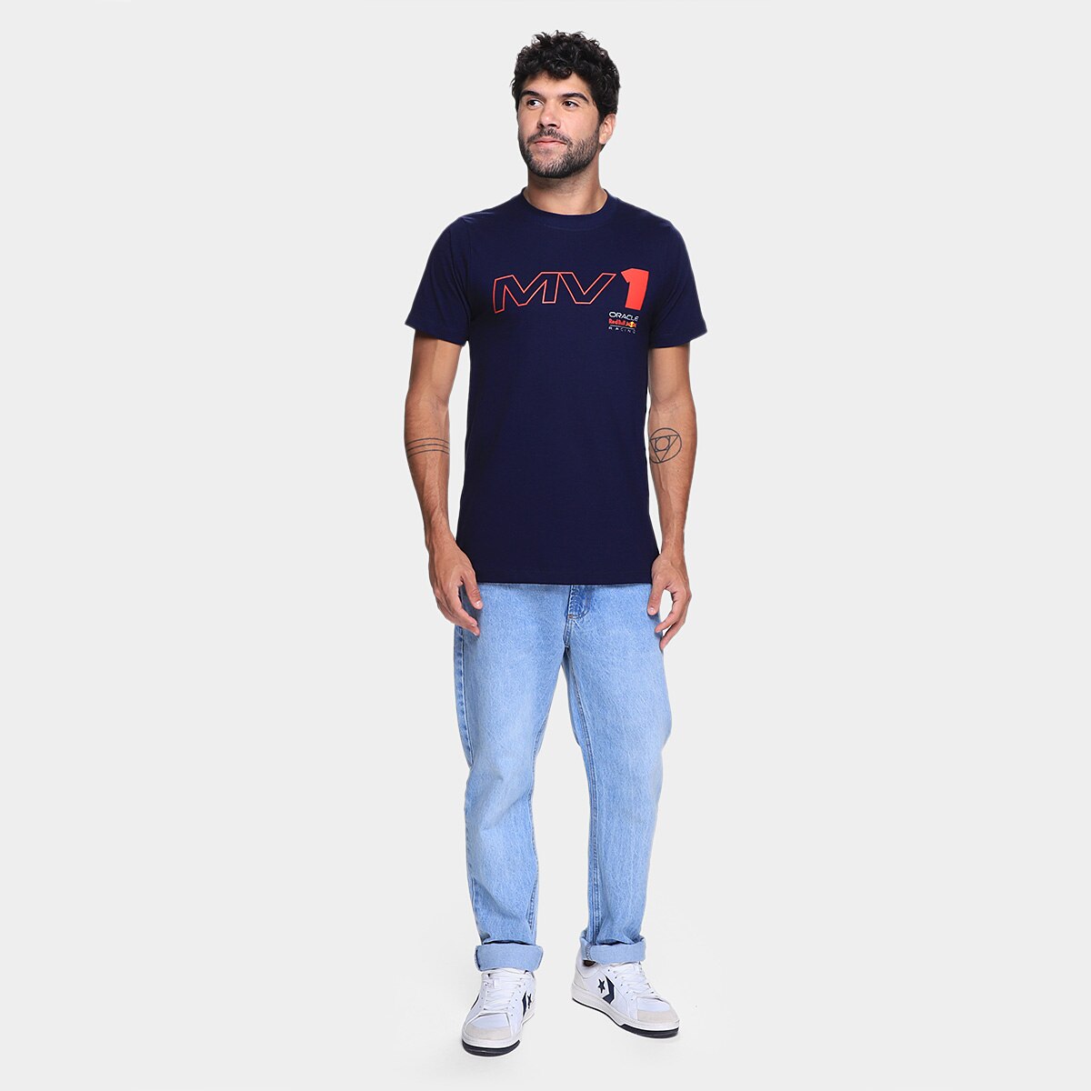 Camiseta Red Bull MV1 Unissex - 6