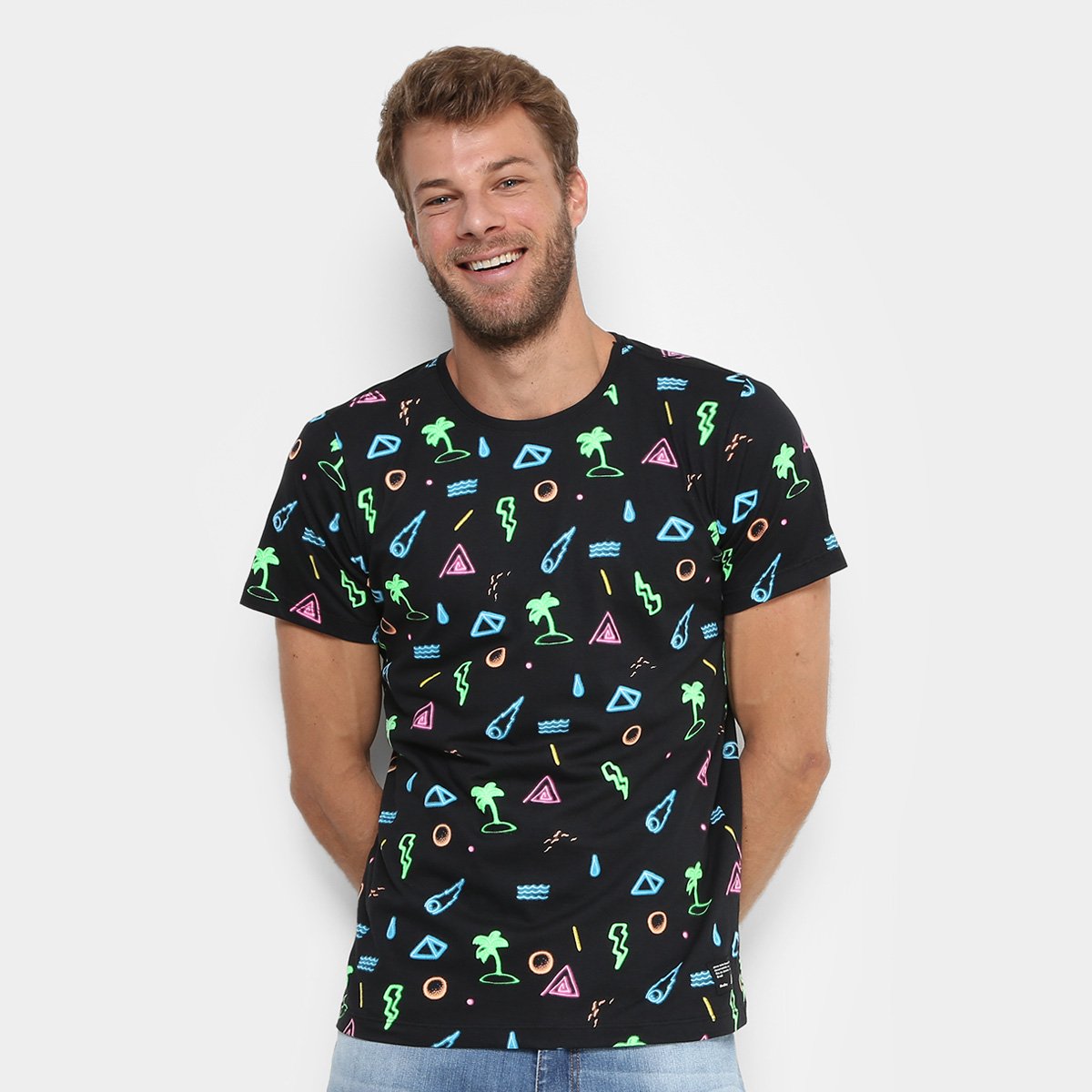 roupas neon masculinas