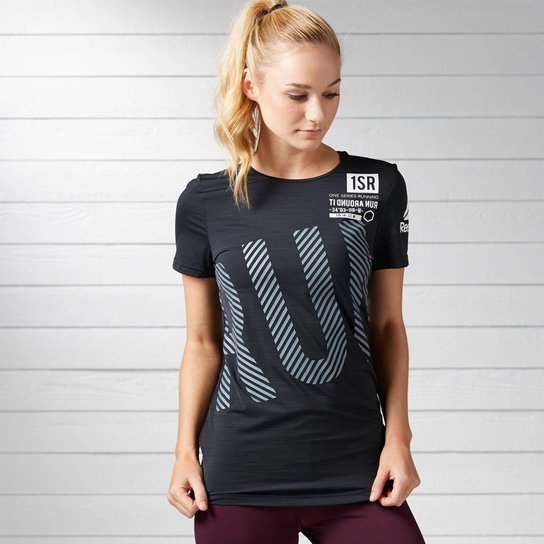 Camiseta Reebok Ac One Series - Preto