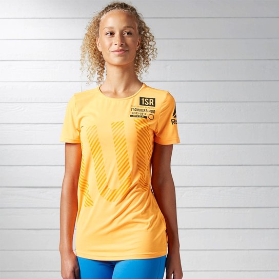 Camiseta Reebok Ac One Series - Laranja