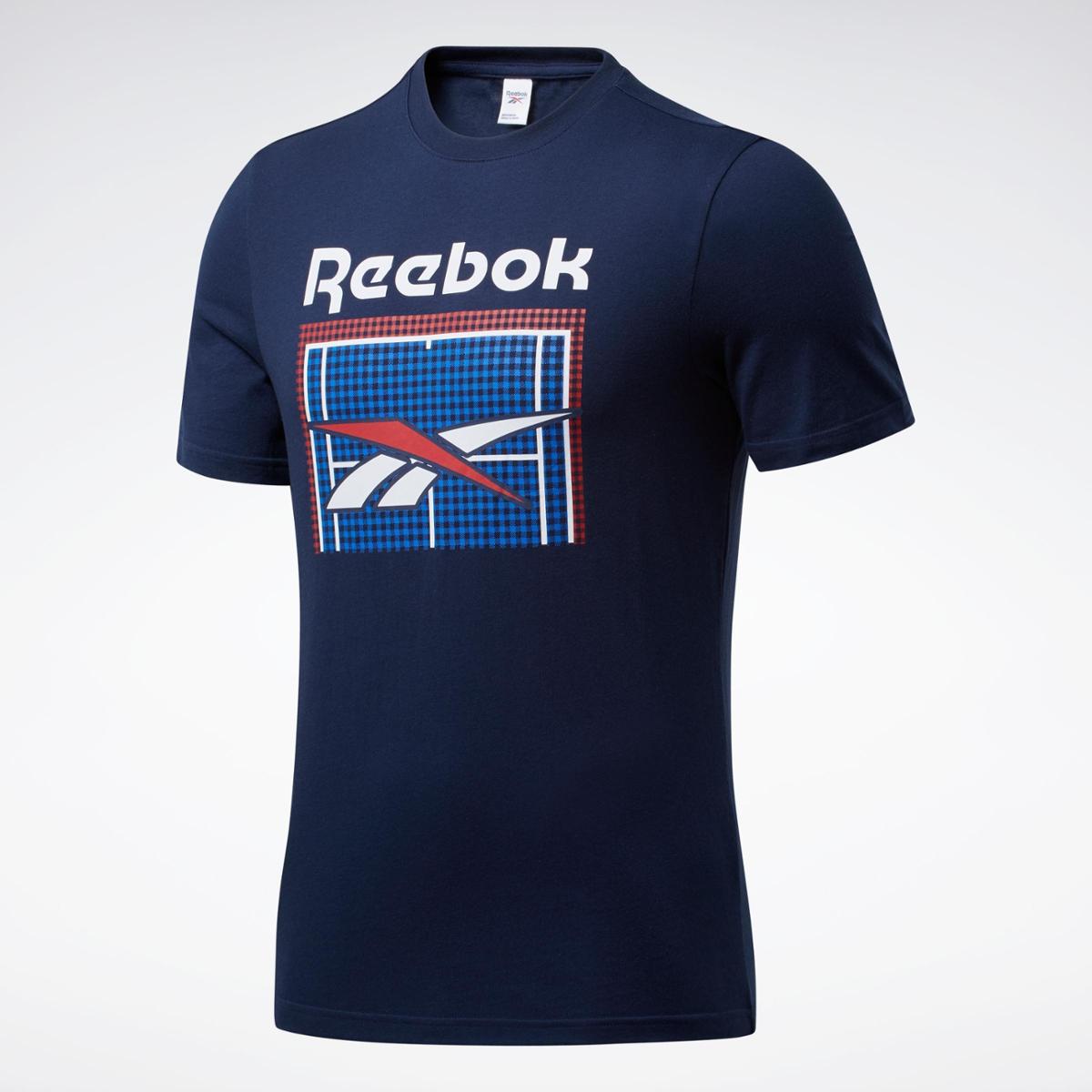 camiseta reebok azul
