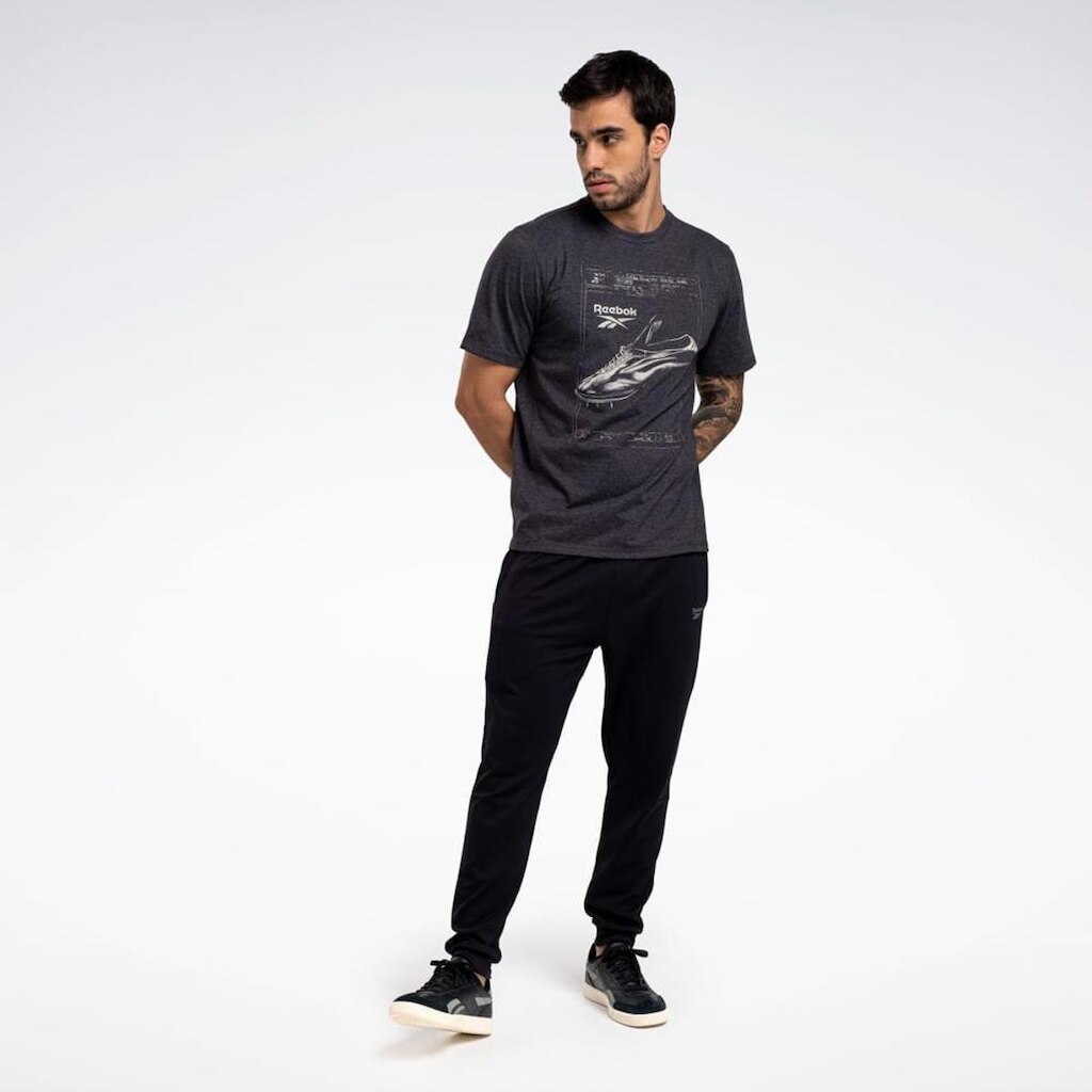Camiseta Reebok Estampada Manga Curta Masculina