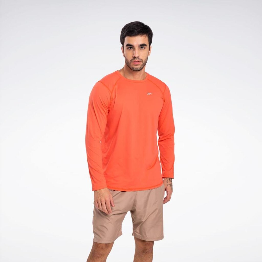 Camiseta Reebok M Impact LS Tee Masculina