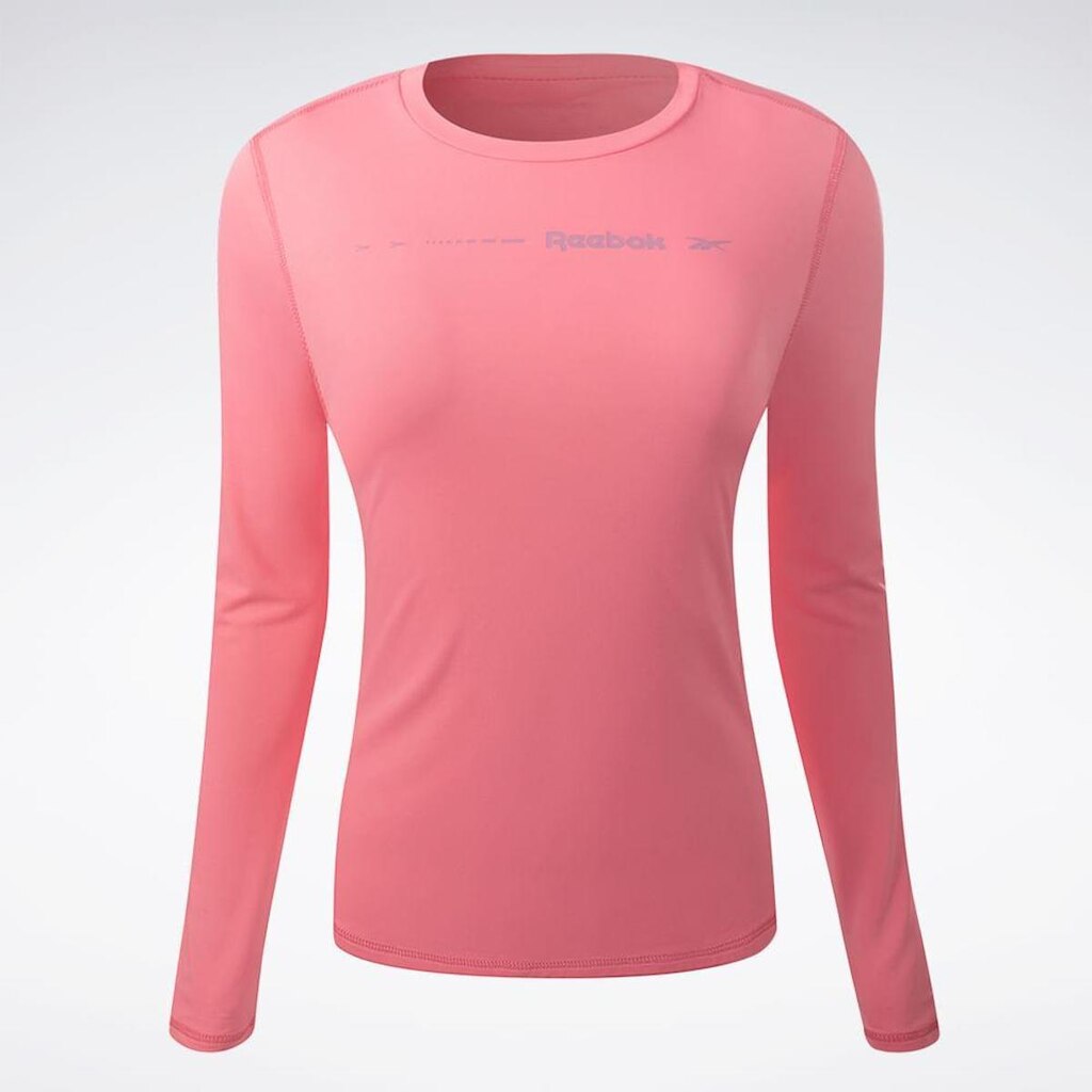 Camiseta Reebok Manga Longa Active Print Feminina