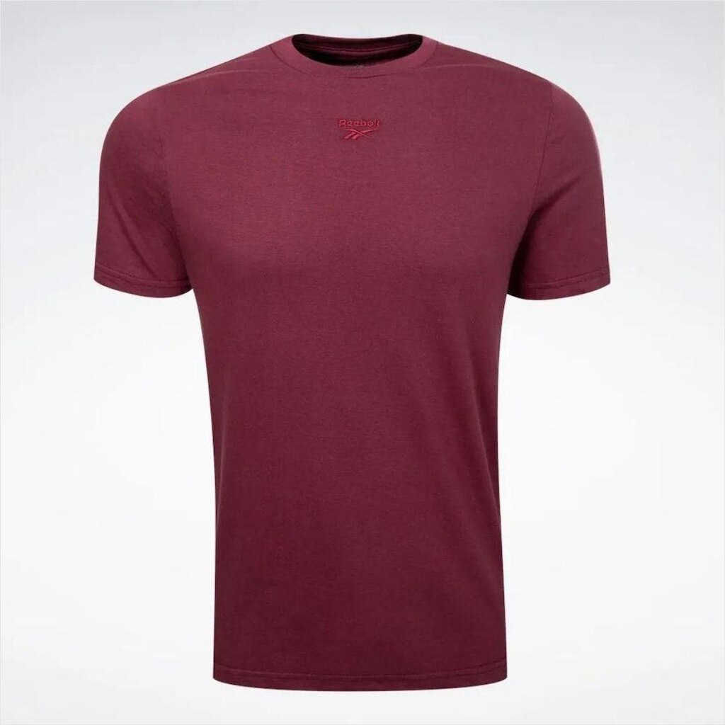 Camiseta Reebok Masculina Small Logo 100% Algodão