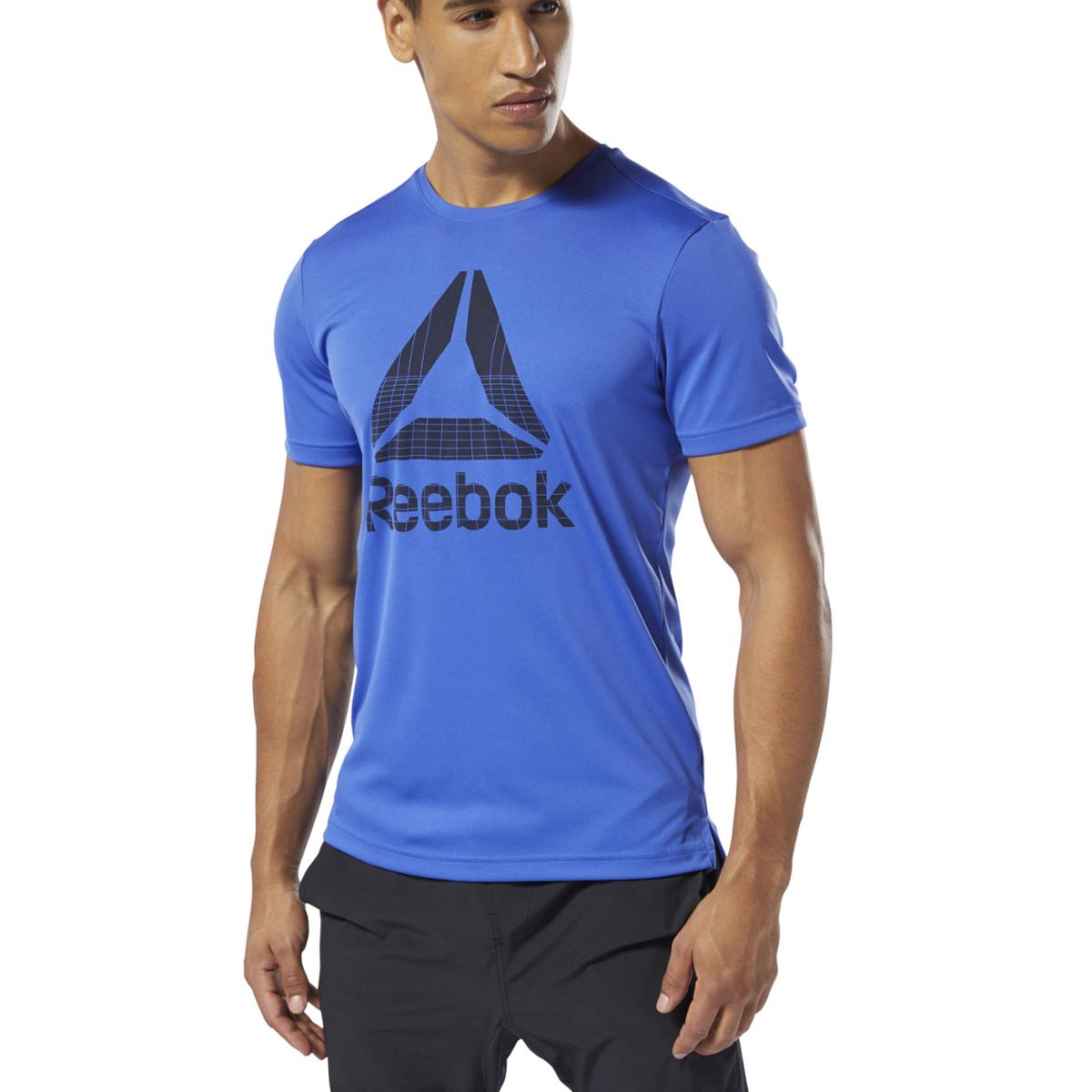 camiseta reebok azul