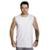 Camiseta Regata 100% Algodão Lisa Masculina TM004-V1 - Branco