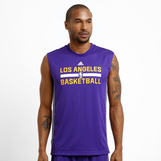 Camiseta Regata Adidas NBA Los Angeles Lakers Reversivel - Roxo é ruim? Camiseta Regata Adidas NBA Los Angeles Lakers Reversivel - Roxo é boa?