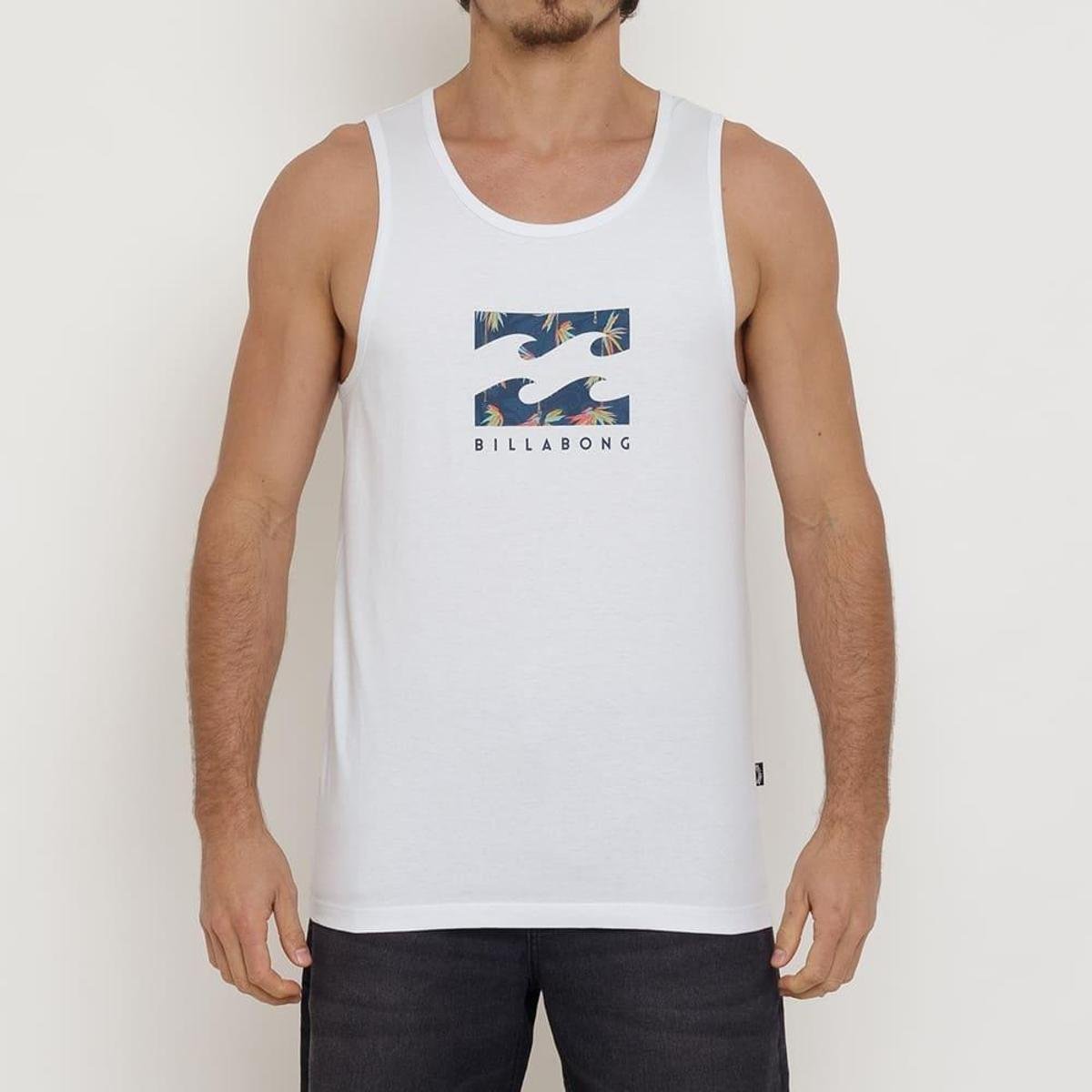 camisa regata billabong