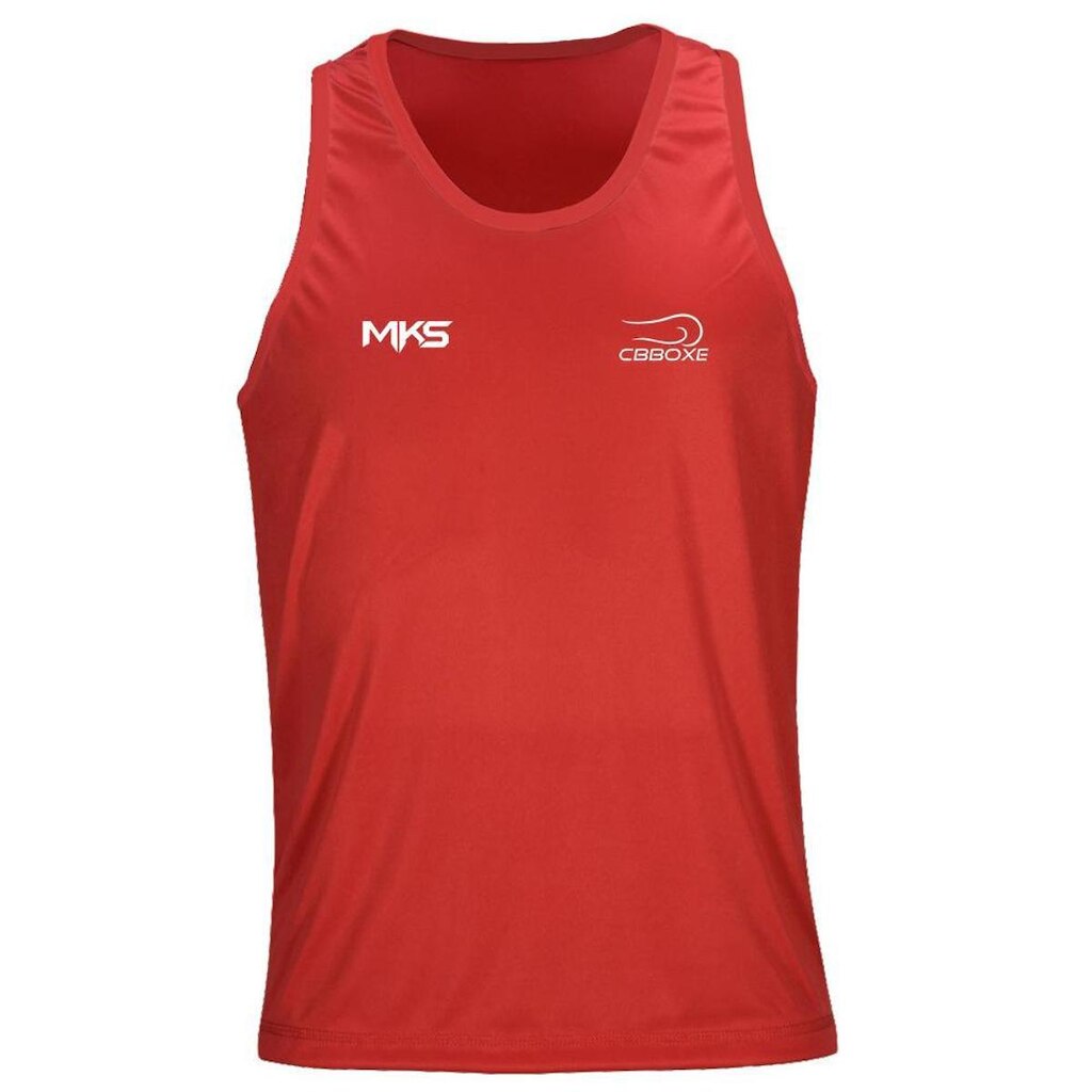 Camiseta Regata Boxe MKS Pro Dry CBBOXE Oficial