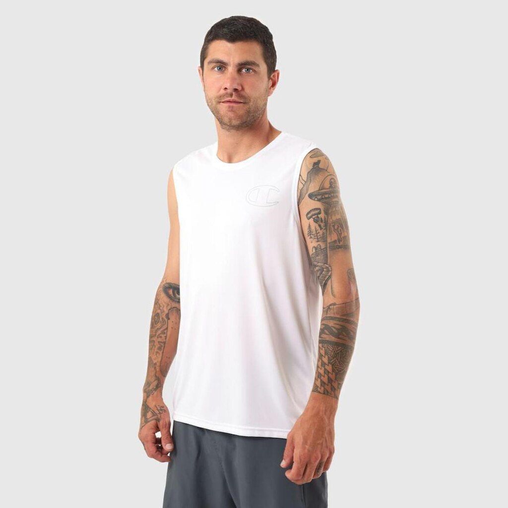CAMISETA REGATA CHAMPION ACTIVE DRY C OUTLINE INK