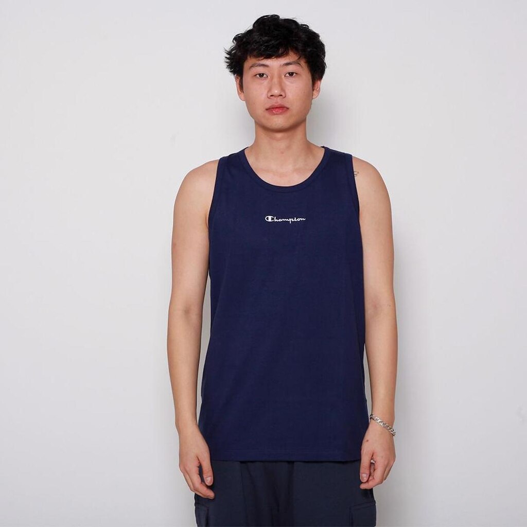 CAMISETA REGATA CHAMPION LIFE MINI SCRIPT EMB