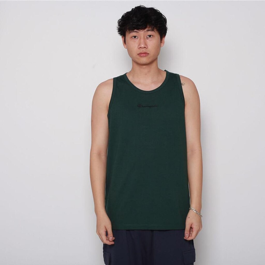 CAMISETA REGATA CHAMPION LIFE MINI SCRIPT EMB