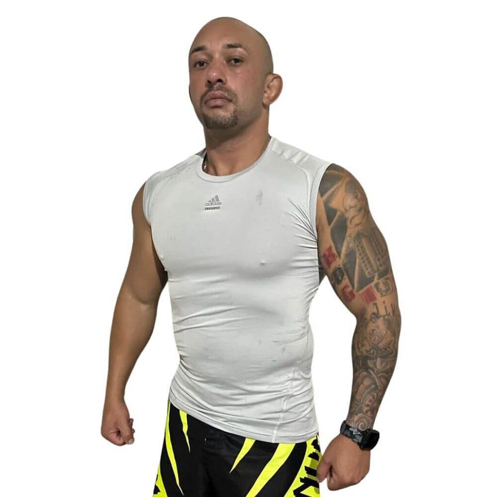 Camiseta regata de compressão Adidas Techfit run P92288