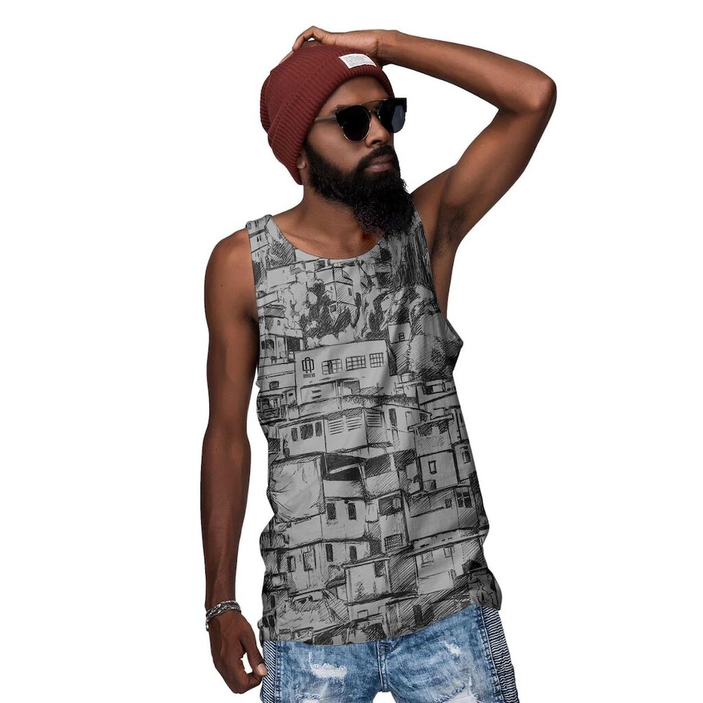 Camiseta Regata Di Nuevo Comunidade Favelas RJ