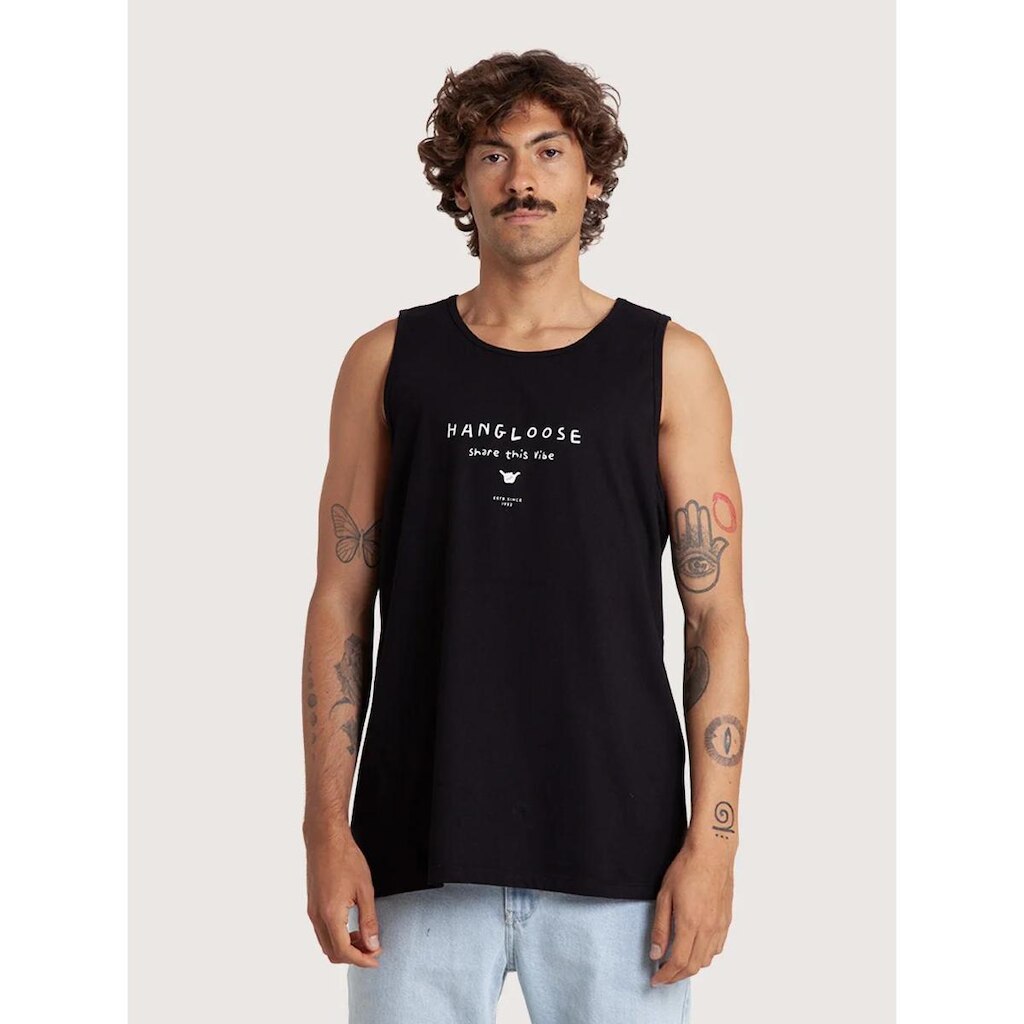 Camiseta Regata Hang Loose Silk Shake IT Estb Since 1982