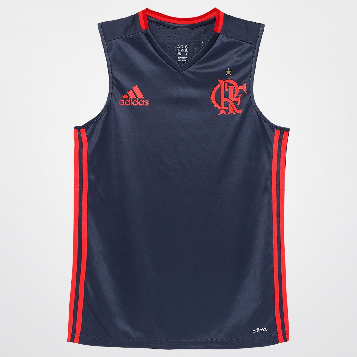 camisa regata de treino do flamengo
