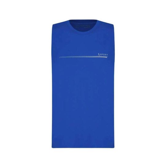 Camiseta Regata Lupo Machão Academia Masculina 77173-001 - Azul Menor preço em Camiseta Regata Lupo Machão Academia Masculina 77173-001 - Azul