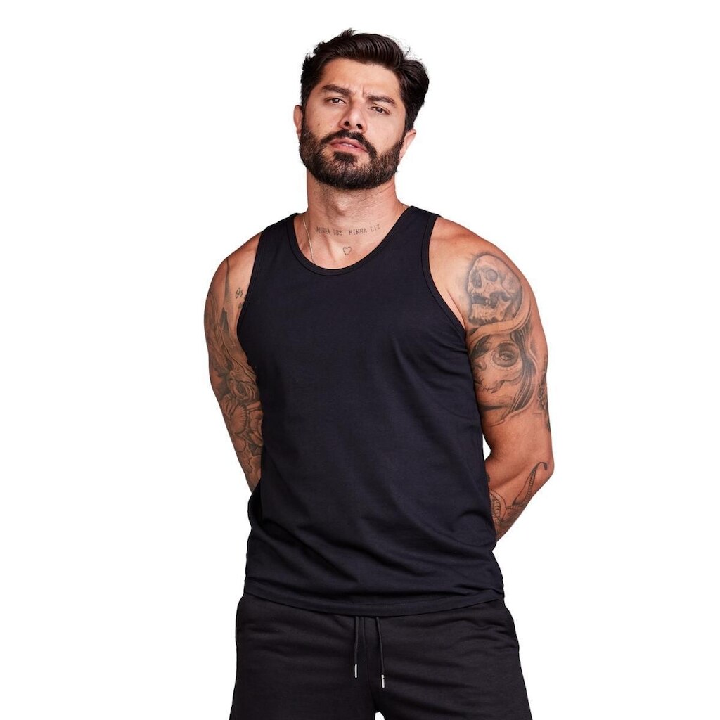 Camiseta Regata Masculina 100% Agodão