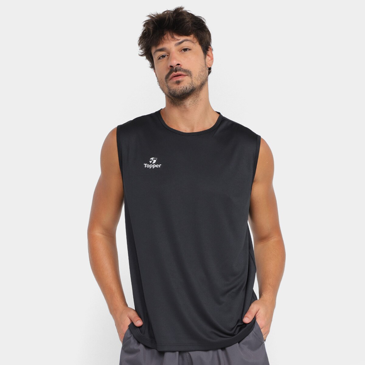 Camiseta Regata Treino Topper Classic New Masculina é boa?