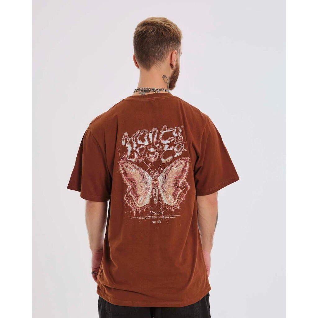 Camiseta Regular Estampada - Butterfly Masculina