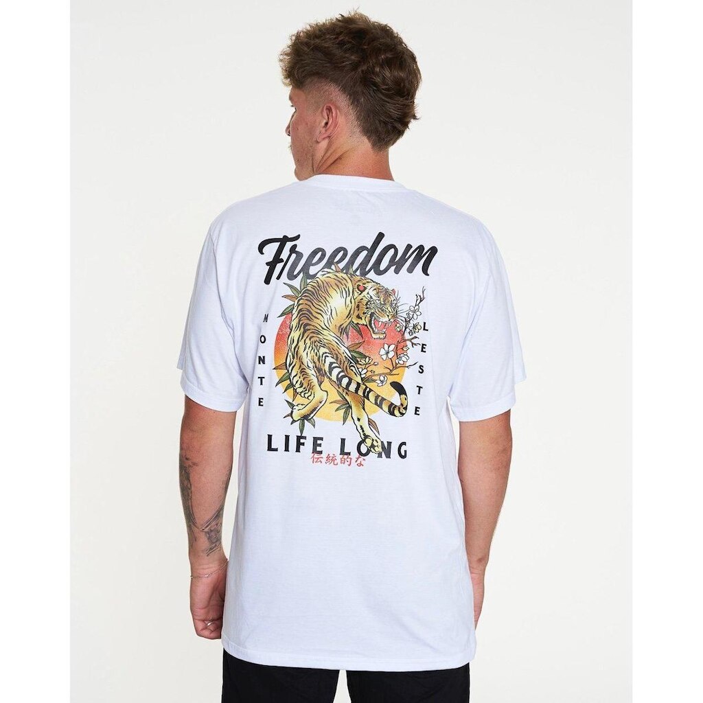 Camiseta Regular Estampada - Long Life Masculina