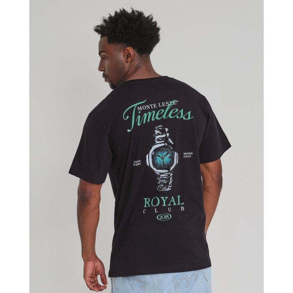 Camiseta Regular Estampada - Timeless Masculina