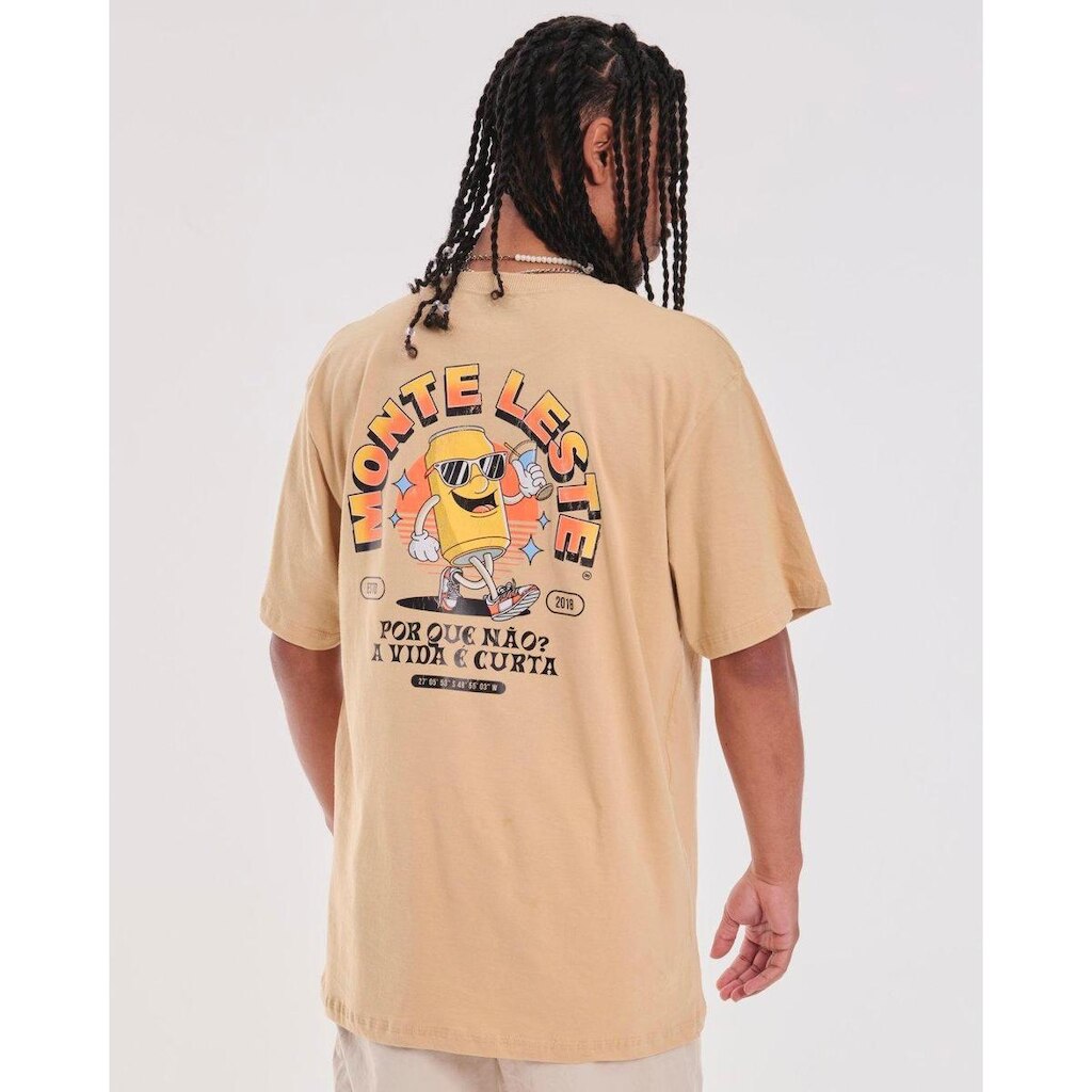 Camiseta Regular Estampada - Vibes Masculina