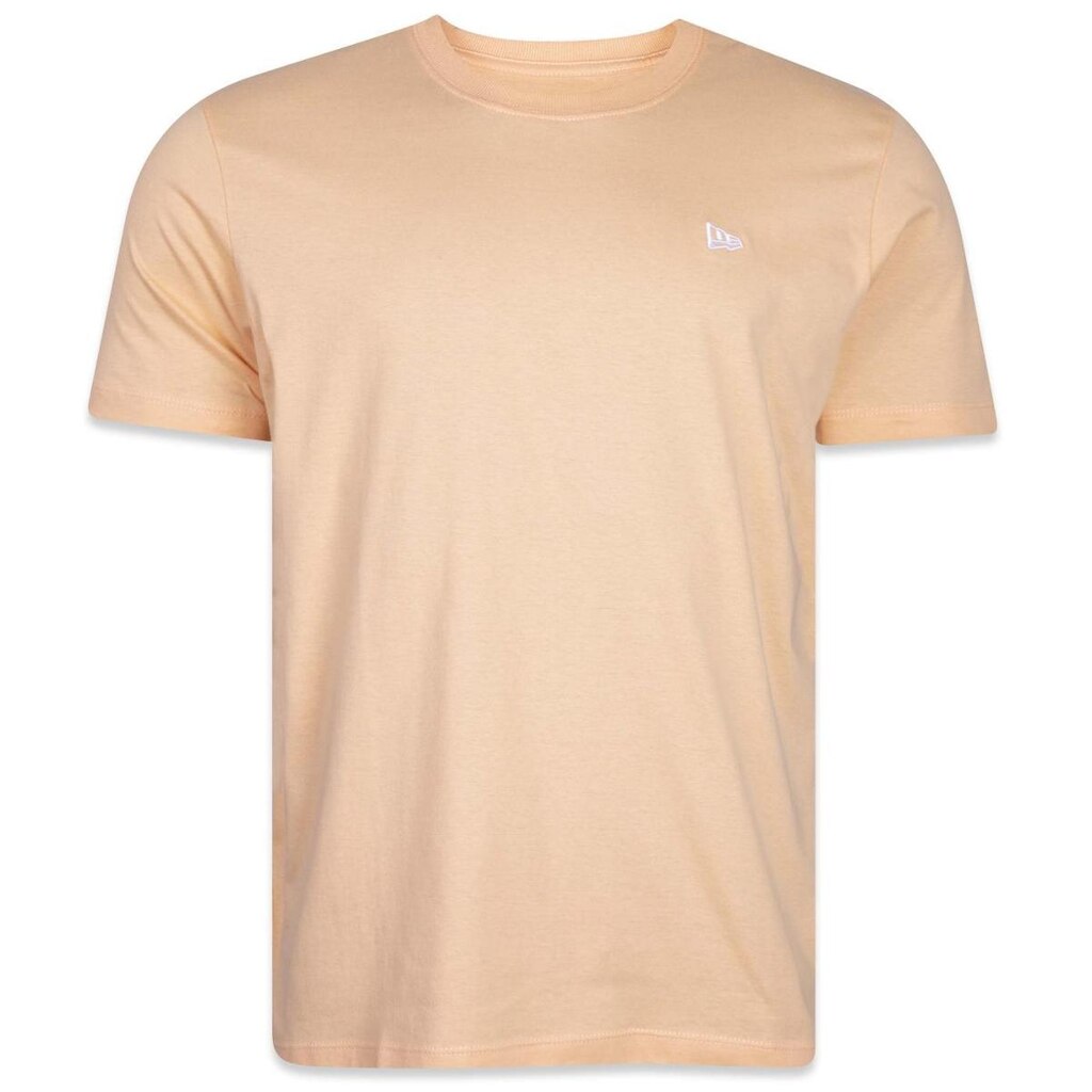 CAMISETA REGULAR FLAG PEITO MANGA CURTA AMARELO NEW ERA