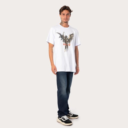 Camiseta Regular MCD Caveira Anjo