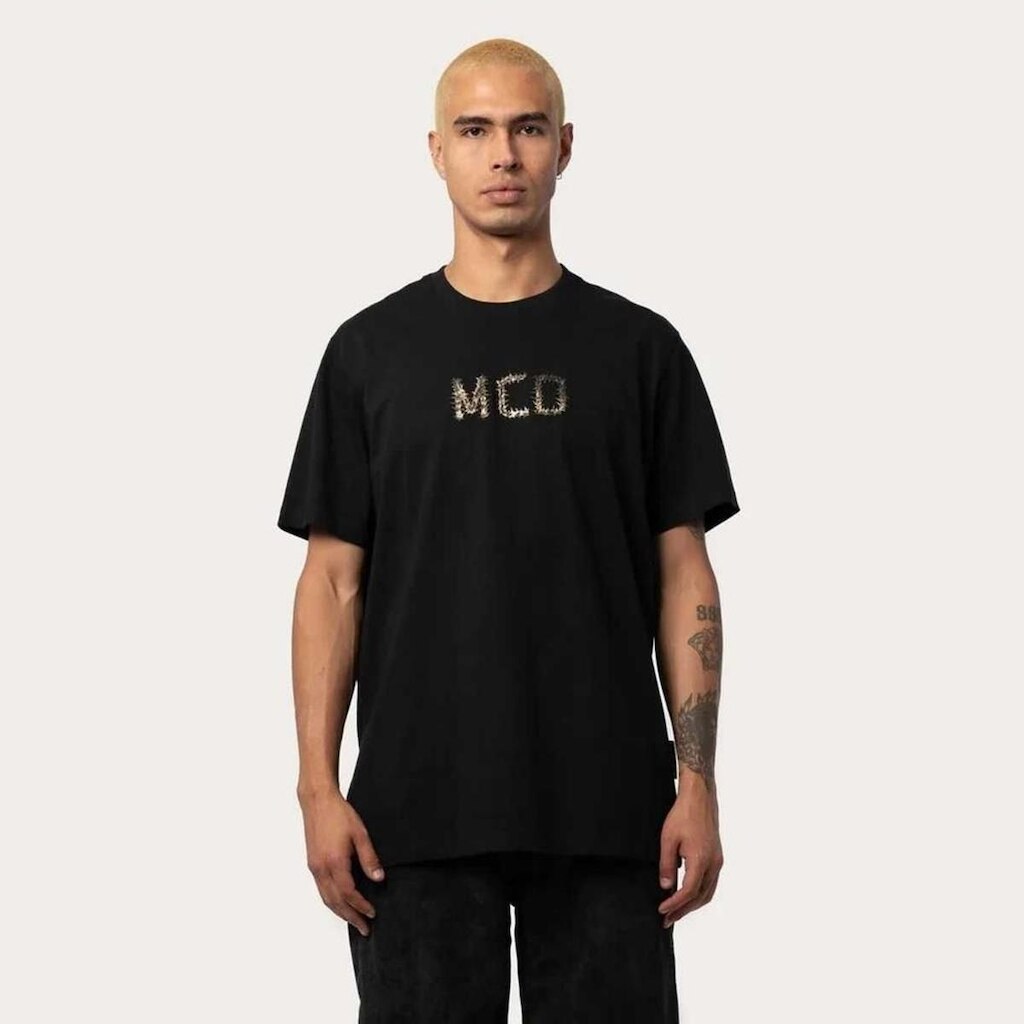 Camiseta Regular MCD Espinho Preto/Prata M