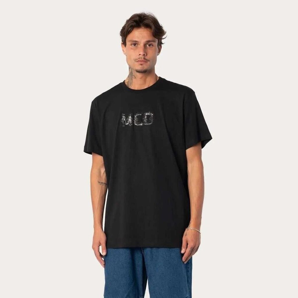 Camiseta Regular MCD Espinho Preto/Prata M