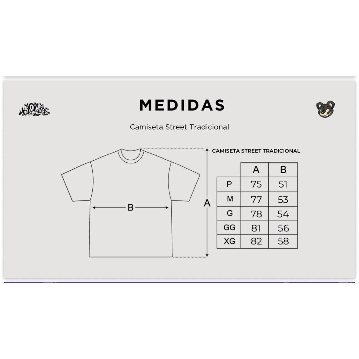 Camiseta Regular Trip Side REF: SB106 - Preto | Netshoes