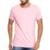 Camiseta Replay Masculina Basic Embroidered Logo Rosa - Rosa
