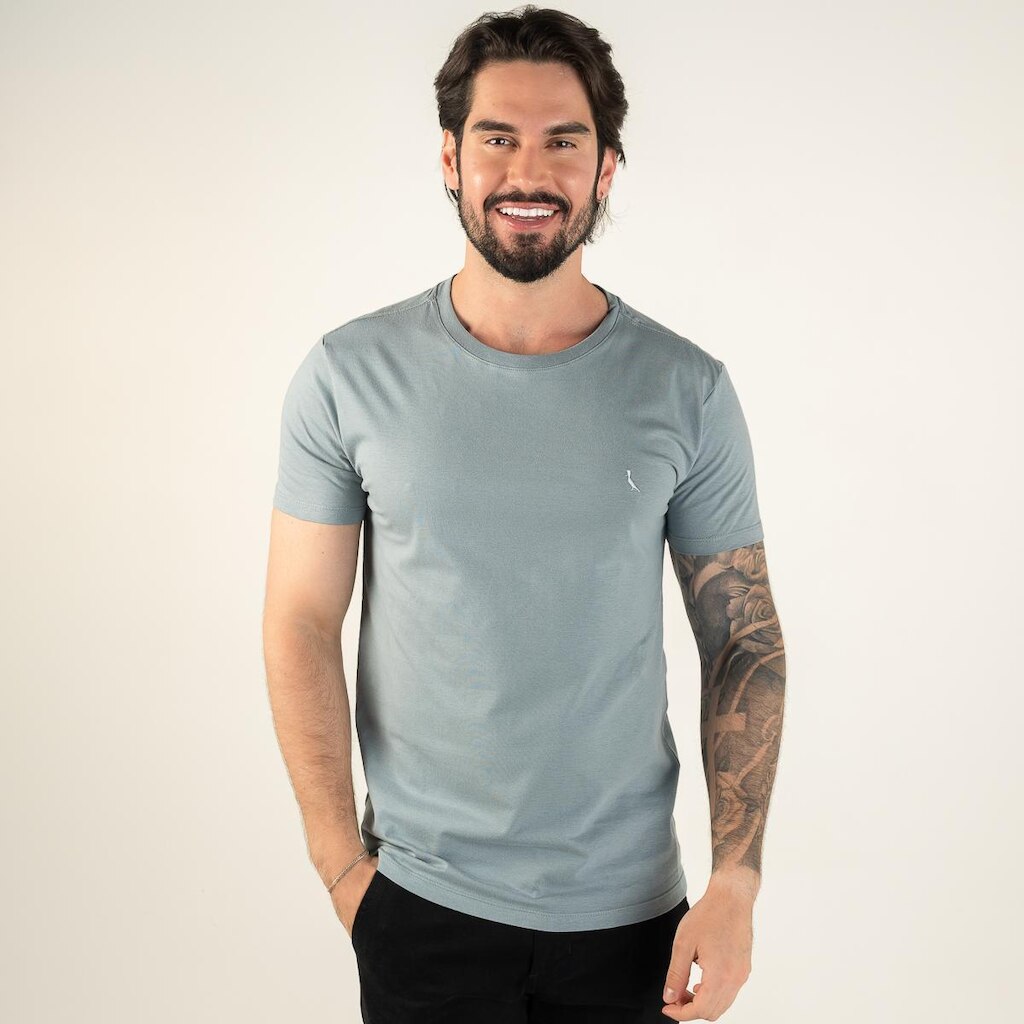 Camiseta Reserva Básica Azul Raf