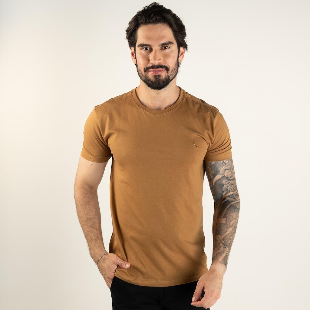 Camiseta Reserva Básica Marrom