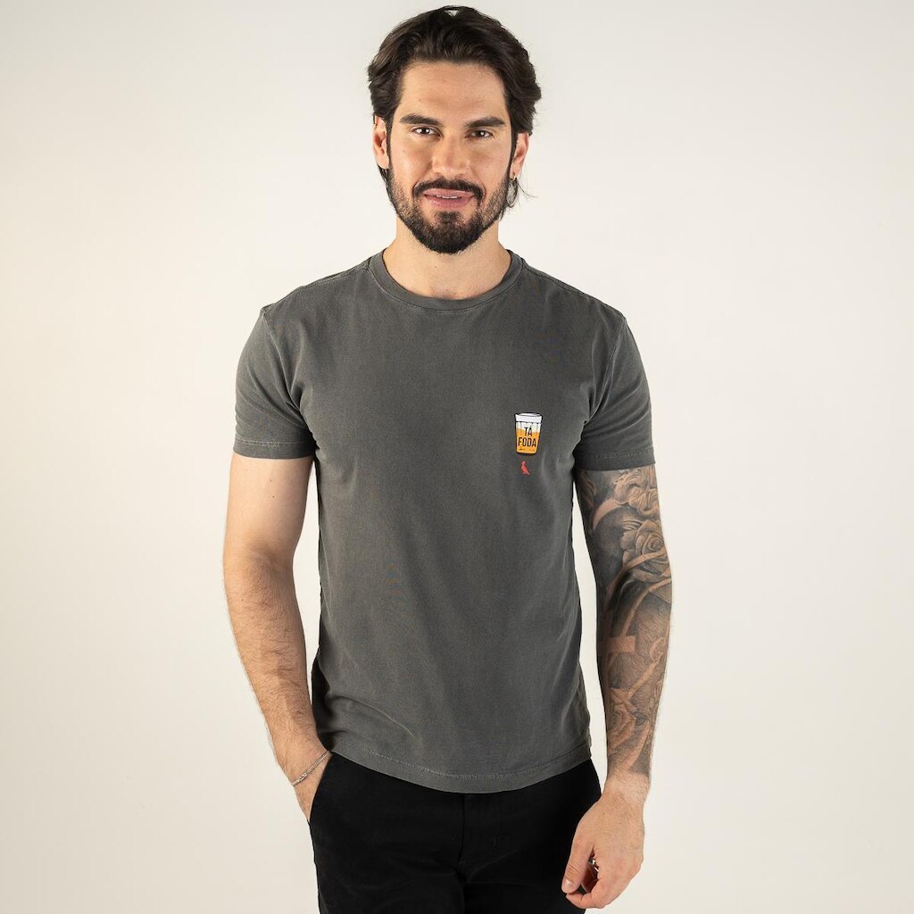 Camiseta Reserva Chumbo Tá Foda