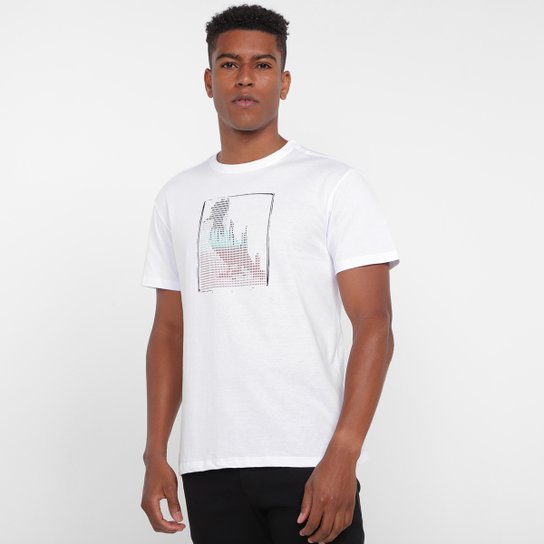 Camiseta Reserva Estampada Masculina - Branco Menor preço em Camiseta Reserva Estampada Masculina - Branco
