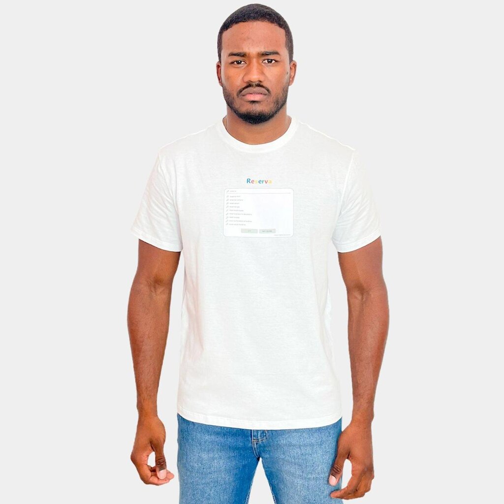 Camiseta Reserva Estampada Pesquisa