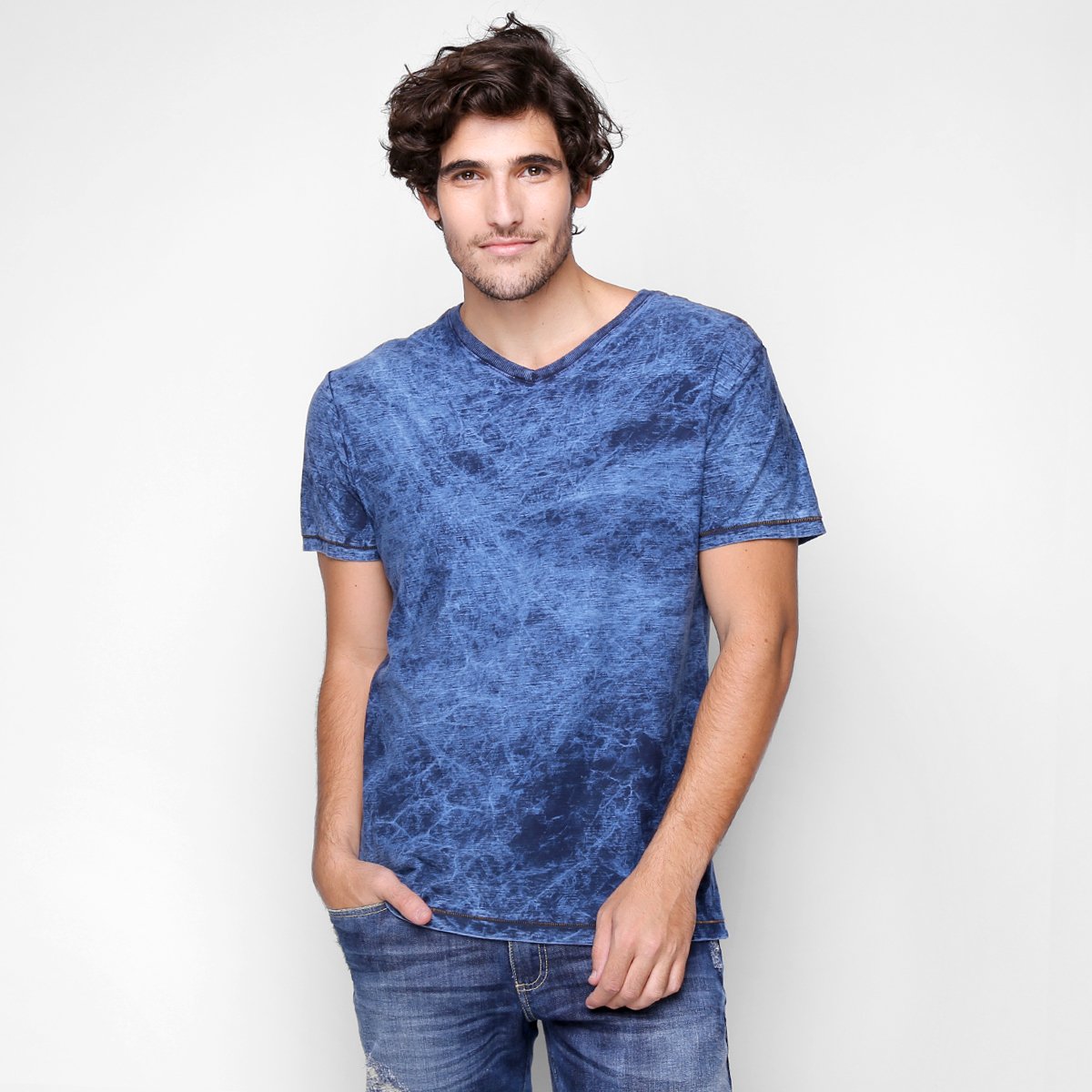 camisa reserva azul