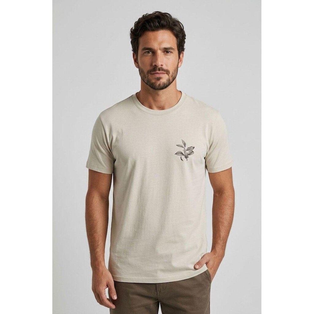 Camiseta Reserva Masculina Regular Estampada Café Arábica