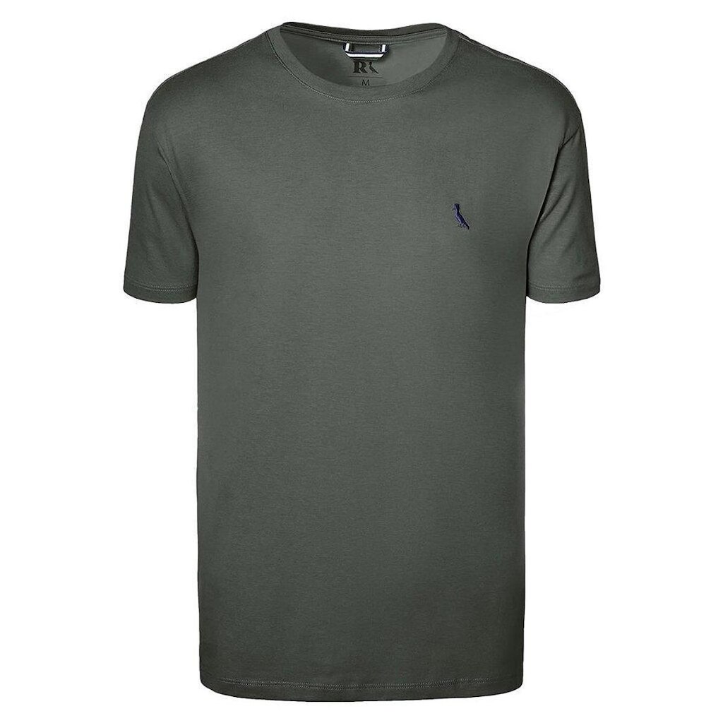 Camiseta Reserva Regular Careca Masculina Verde Escuro