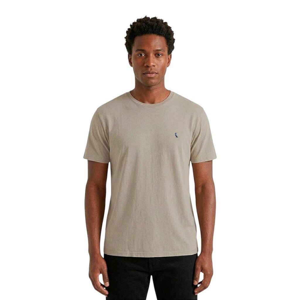 Camiseta Reserva Regular Careca Masculino Verde Musgo